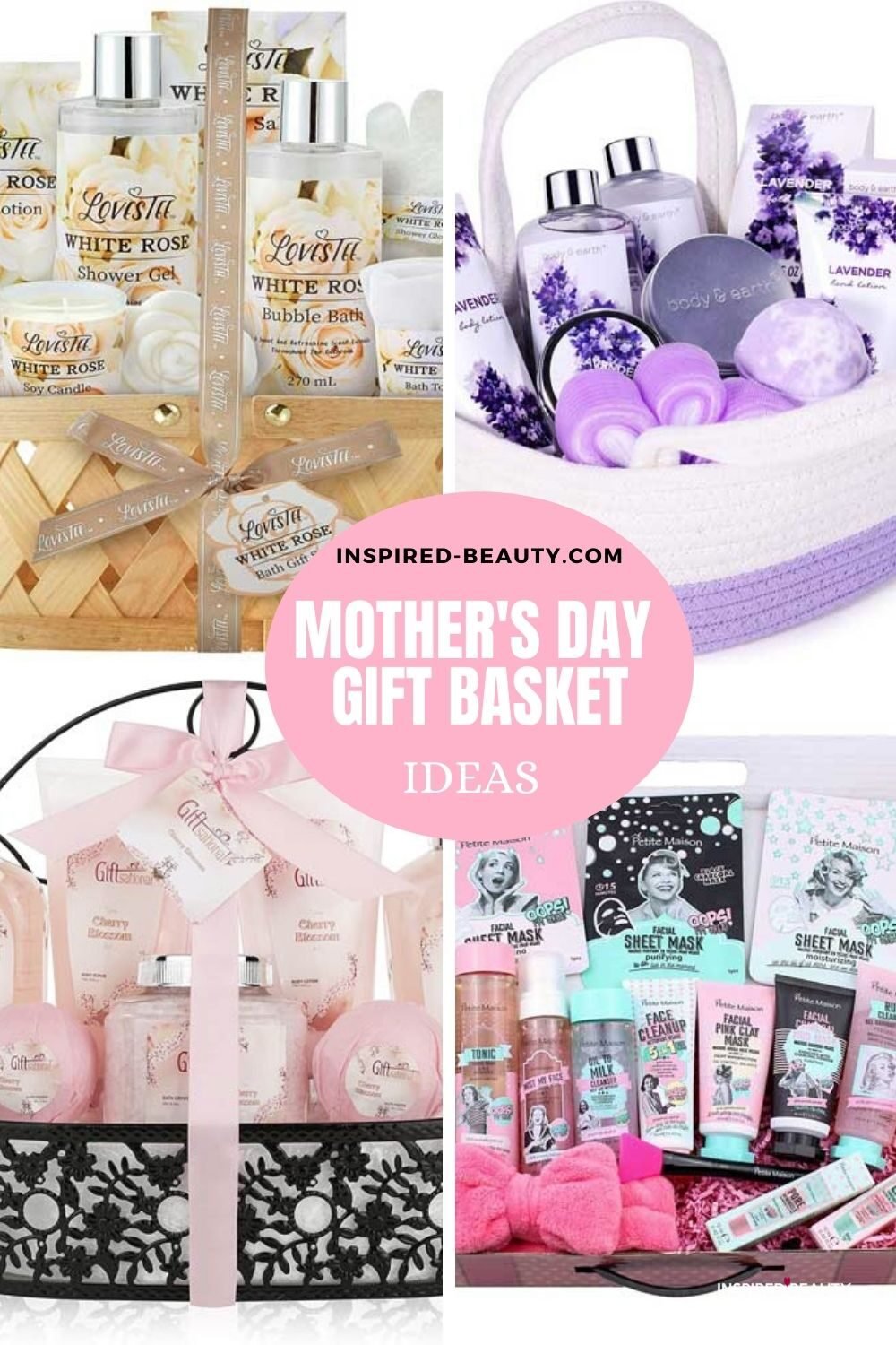 12 Mother's Day Gift Basket Ideas - Inspired Beauty