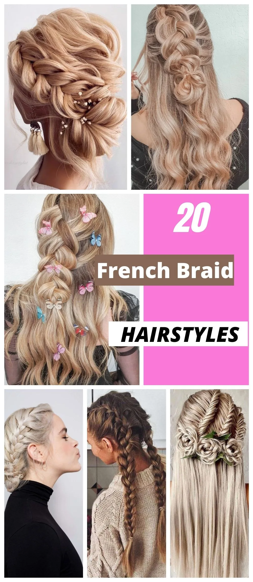 20 Gorgeous French Braid Ideas to Stand Out - Inspired Beauty