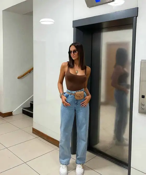 Baggy Jeans Outfit Aesthetic | Popular Denim Trend For College 2022 -  Inspired Beauty