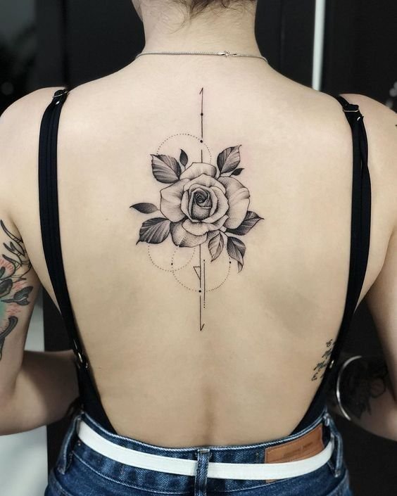simple flower tattoo designs