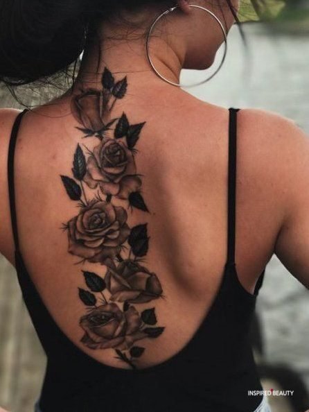 rose flower tattoo designs