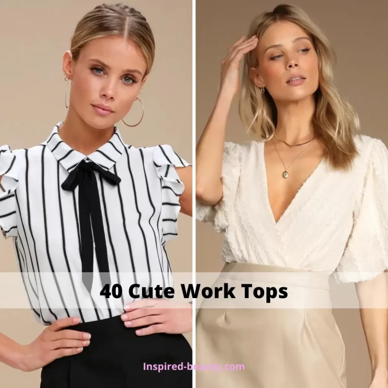 40 Work Tops That Are Both Cute and Professional