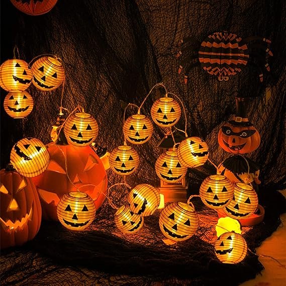 Pumpkin Halloween String Lights