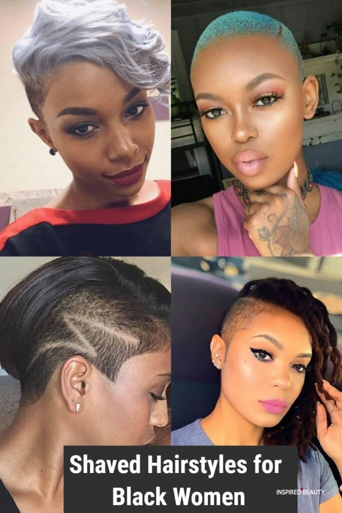 Shaved Hairstyles for Black Women