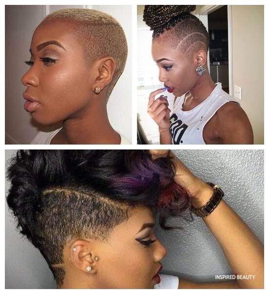 Shaved Hairstyles for Black Women - Inspired Beauty