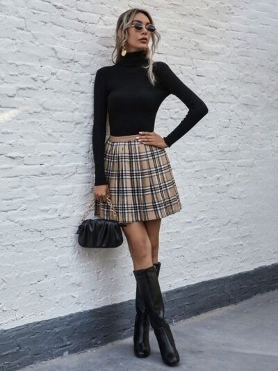 23 Cute Fall Outfits with Skirt to Inspire Your Fall Look - Inspired Beauty