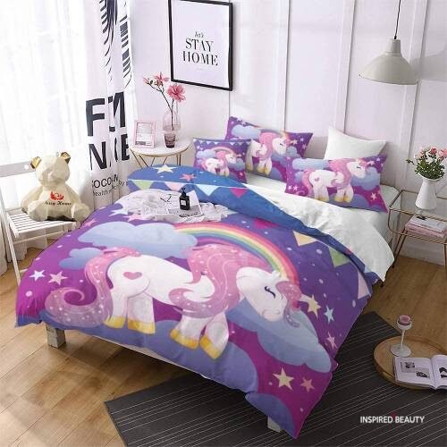 Girls Unicorn Bedding Set