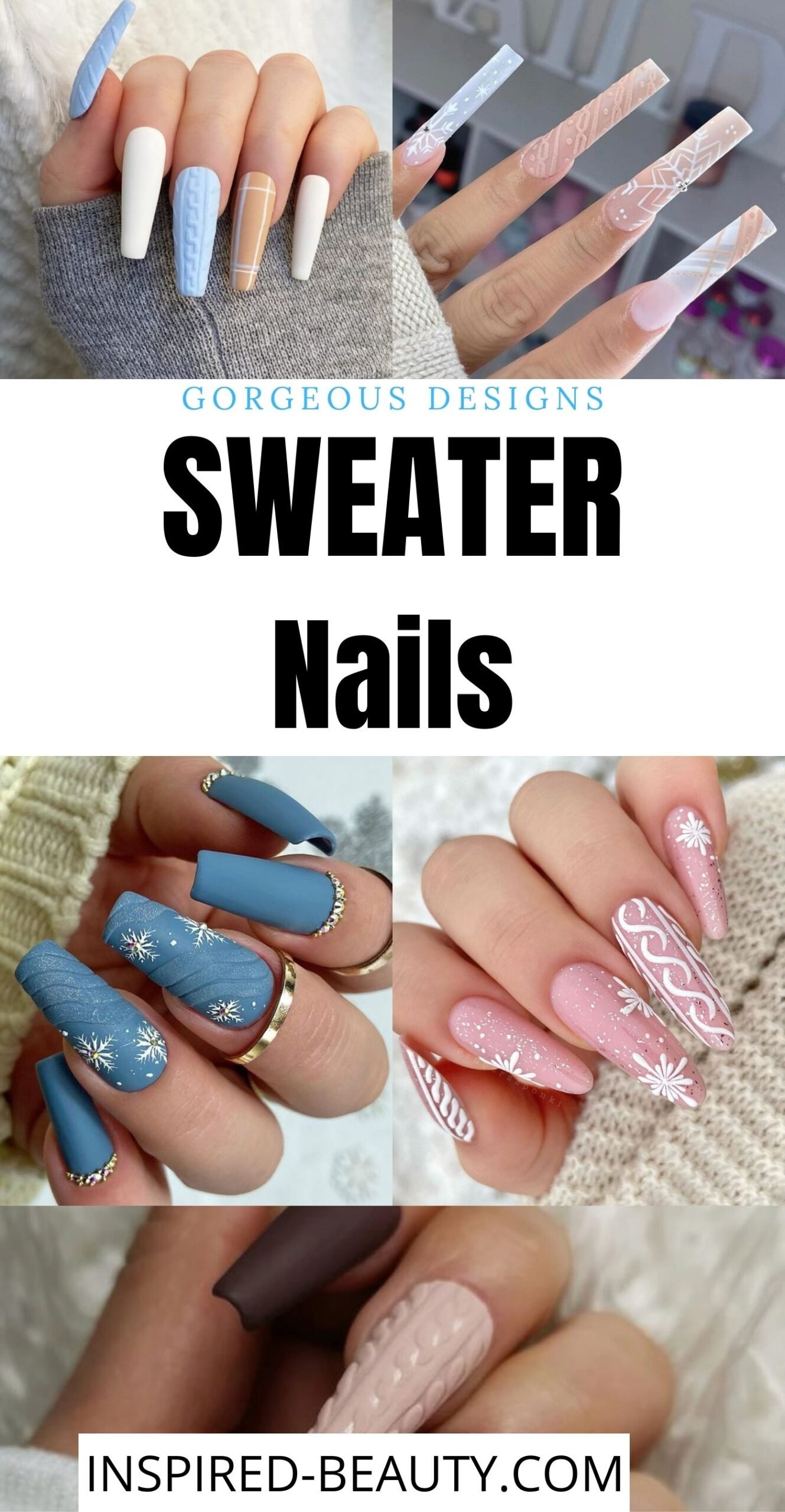 21 Sweater Nails Perfect for The Season