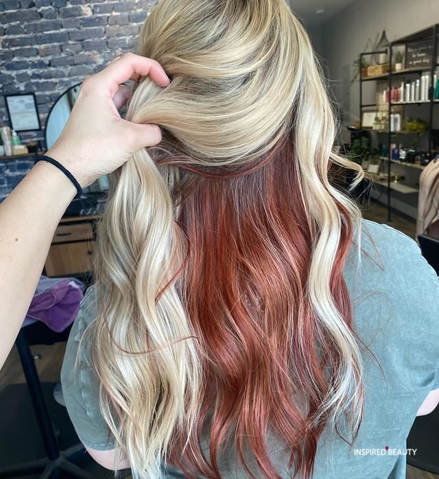15 Gorgeous Two Tone Hair Color Ideas - Inspired Beauty