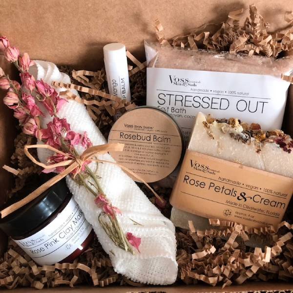 Rose Spa Gift Set Mothers Day Gifts from Daughter in Law