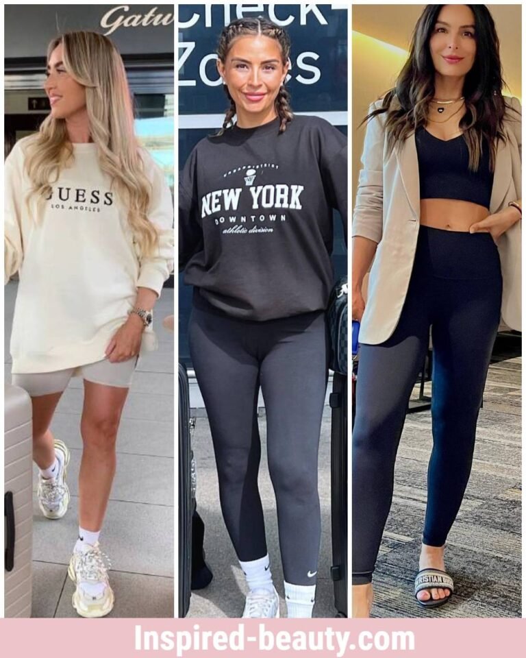 45 Comfy Airport Outfits – Travel Instyle & Dress Comfortable