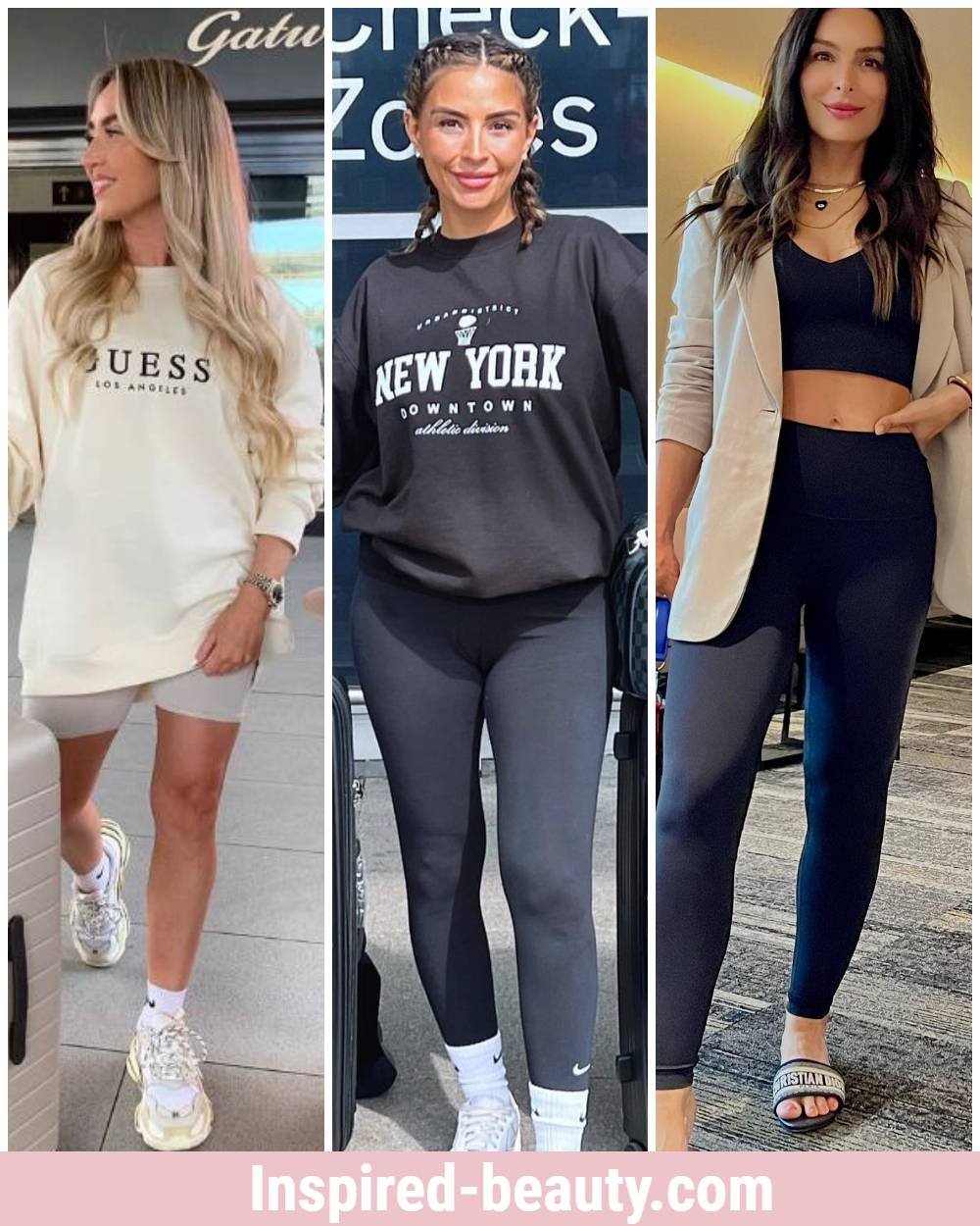 40 Comfy Airport Outfits - Travel Instyle & Dress Comfortable - Inspired  Beauty