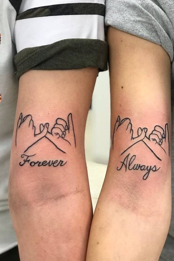 forever always pinky promise tattoos
