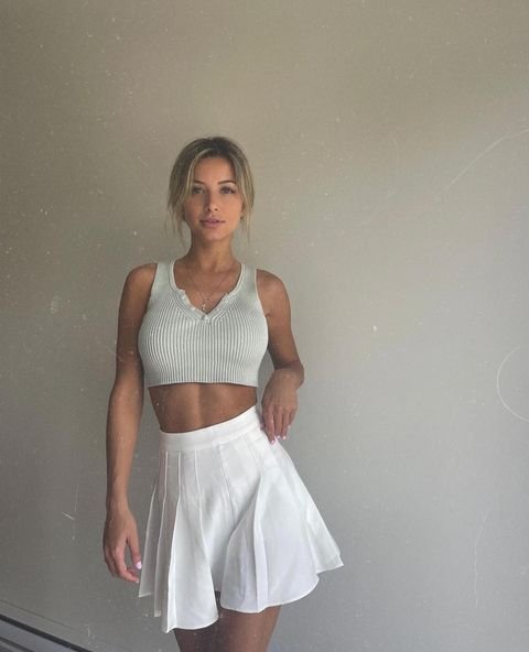 tennis Skirt Outfit ideas