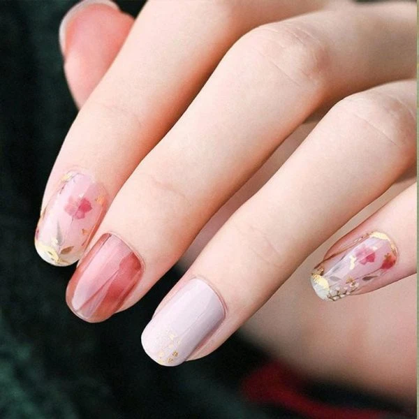 gel short nail designs