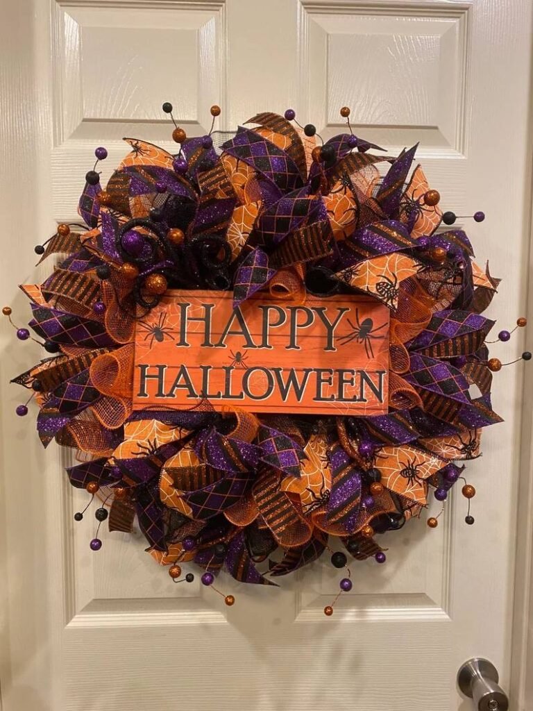 Happy Halloween Wreath