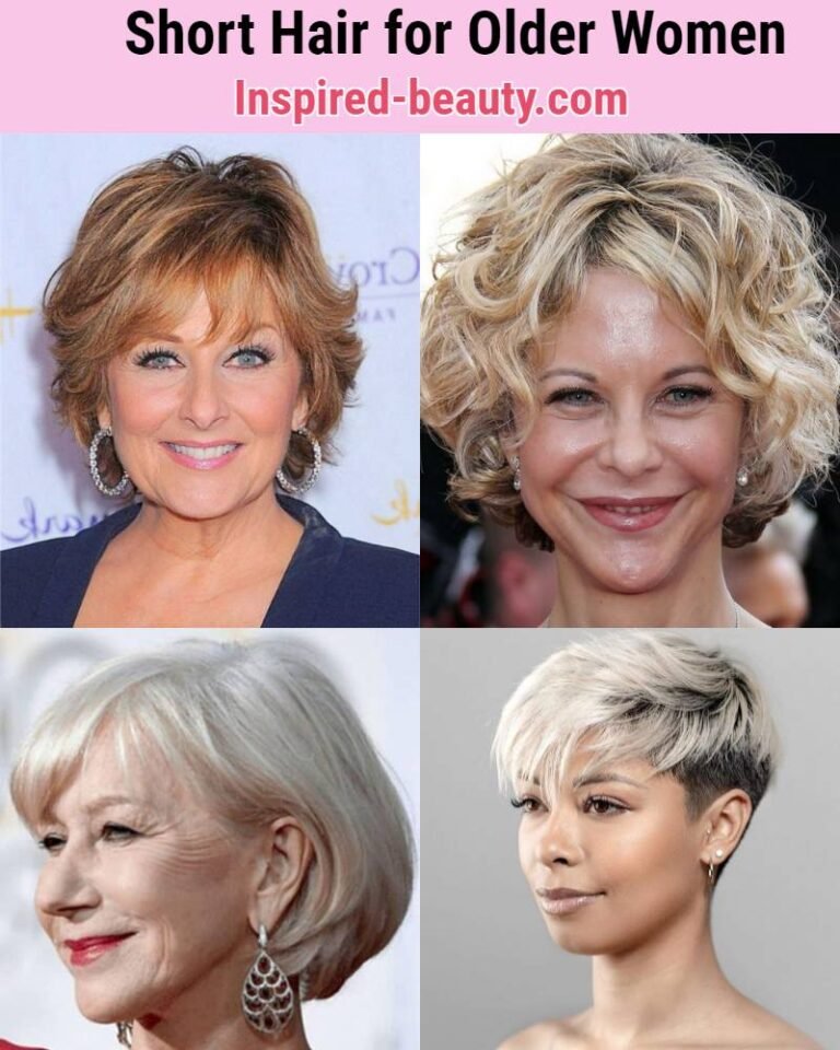 Best Short Hair for Older Women Classy Haircuts