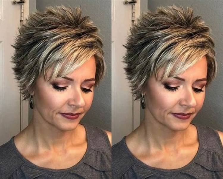 Parachute Downpour Repeat Short Spiky Haircuts For Over 60 National 