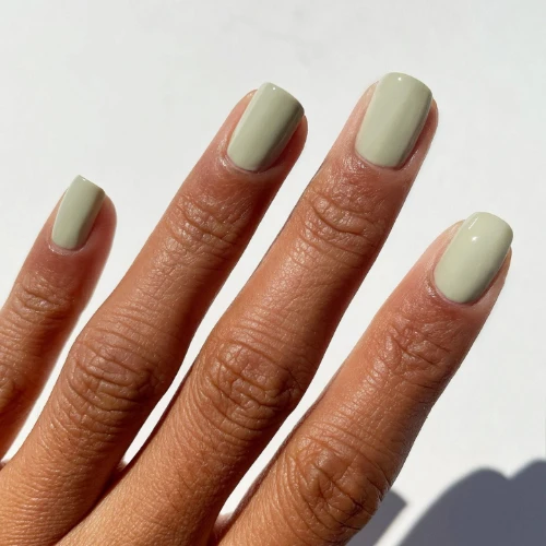 sage green nail polish