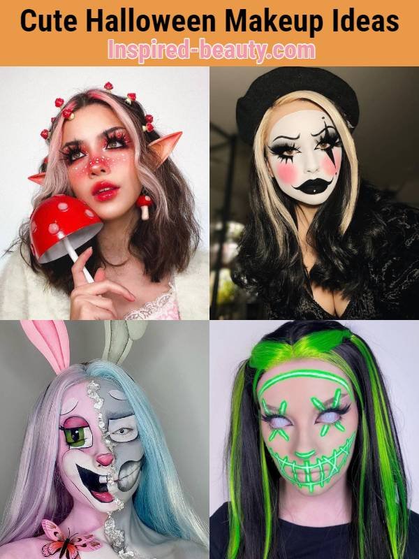 Cute Halloween Makeup Ideas - Inspired Beauty