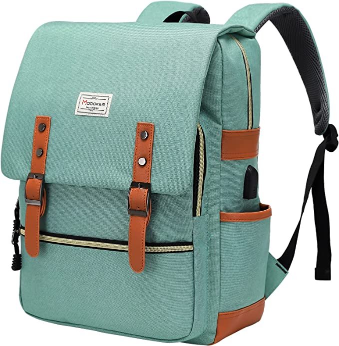 Vintage Laptop Backpack for Women School College