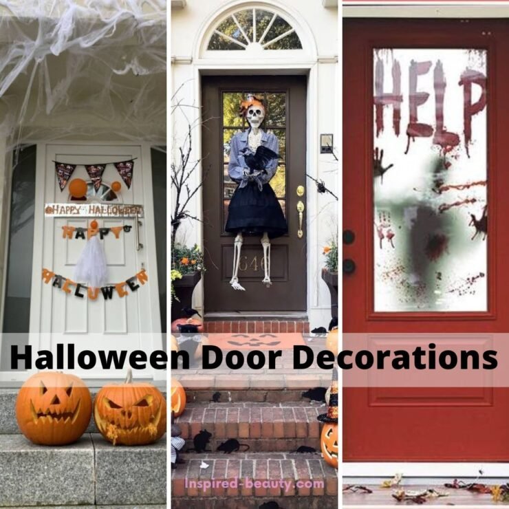 25 Best Halloween Door Decorations To Try - Inspired Beauty