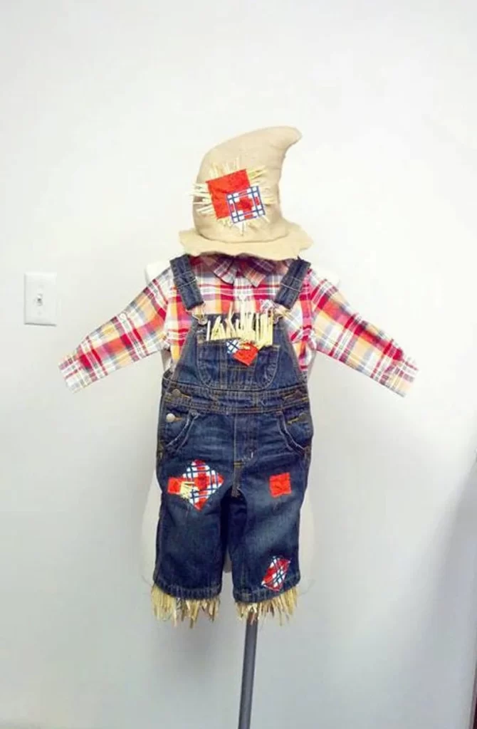 Boys Scarecrow Costume Baby Infant Kids