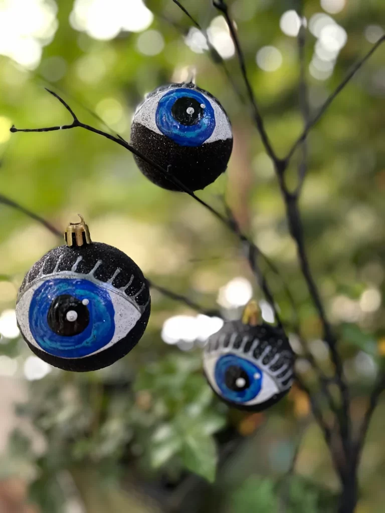 Halloween Eyeball Ornaments