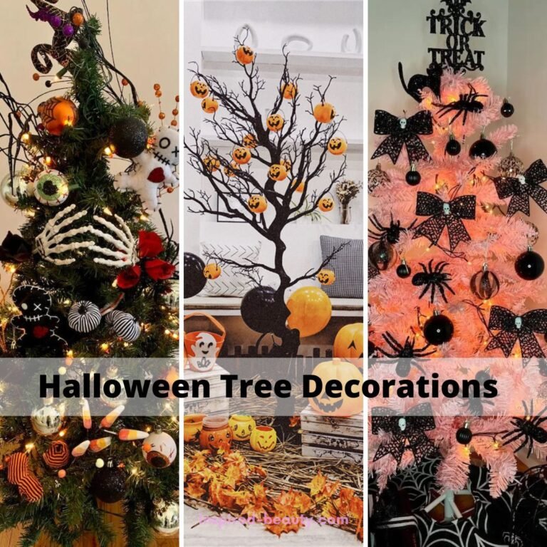 Spooky Halloween Tree Decorations  Ideas