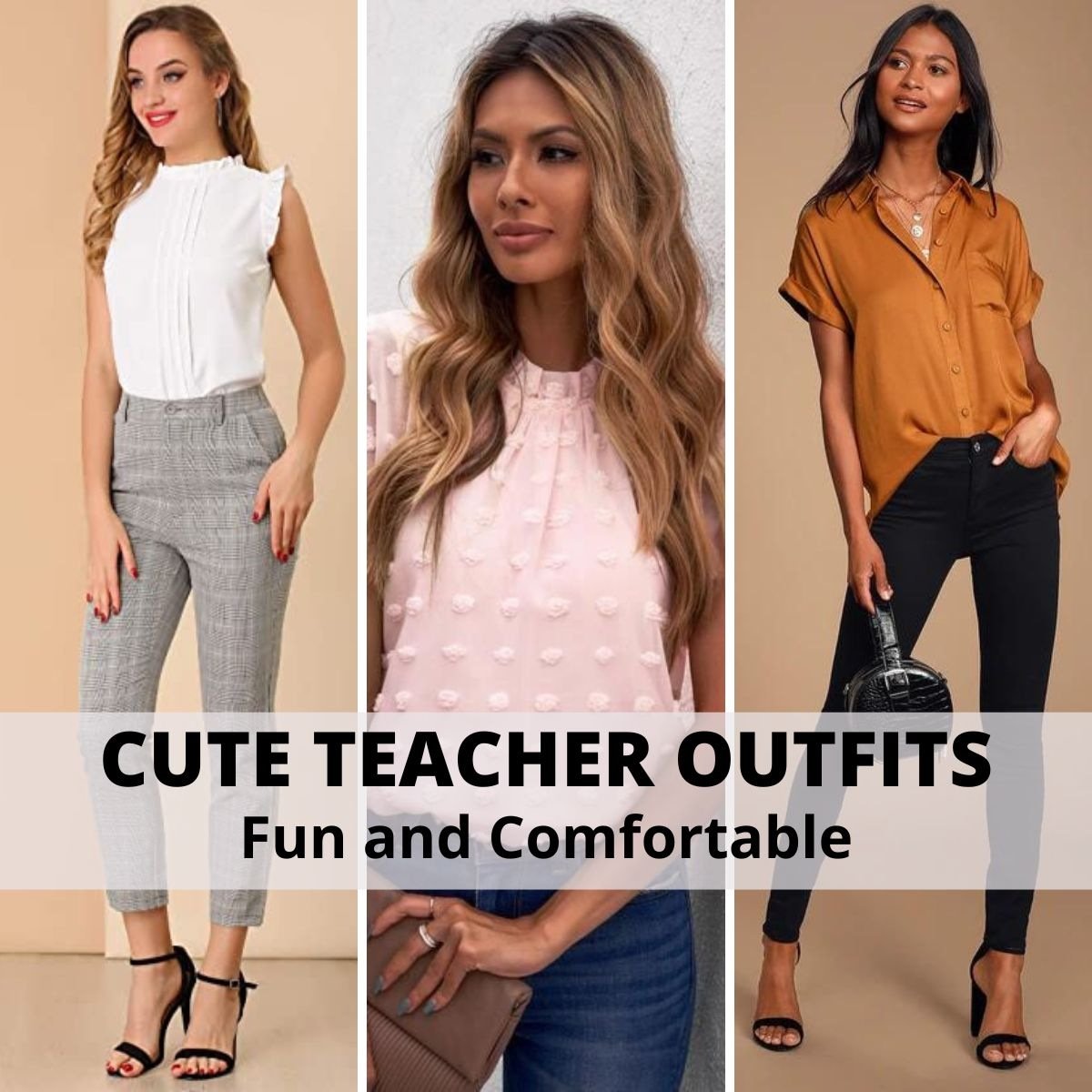 20 Cute Teacher Outfits That Are Fun and Comfortable Inspired Beauty