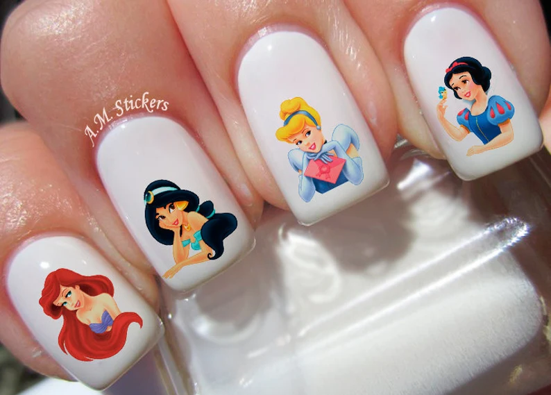 Disney Princess Nails