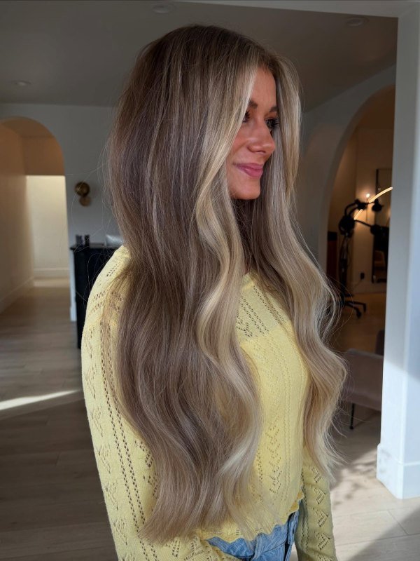 Warm Balyage Looks for summer an dfall color top choice