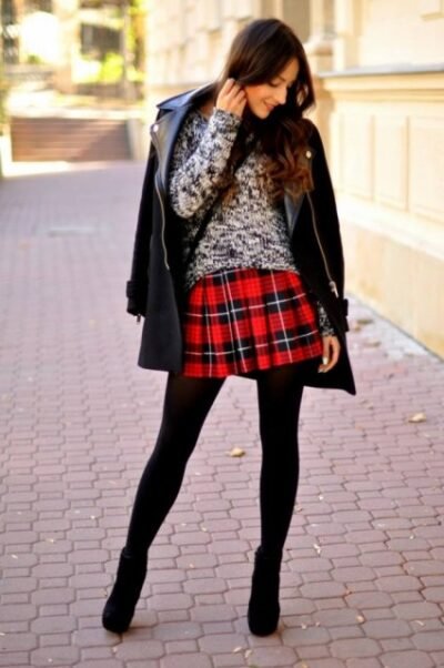 38 How To Wear Skirts in Winter | Winter Skirt Outfits - Inspired Beauty