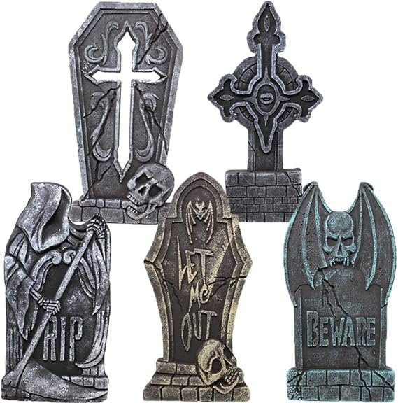 Graveyard Headstone Decorations