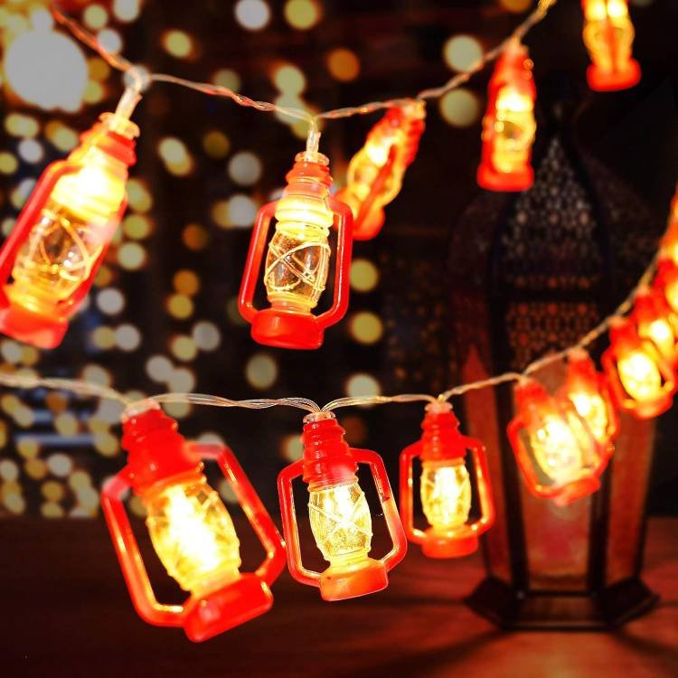 Red Lantern String Lights