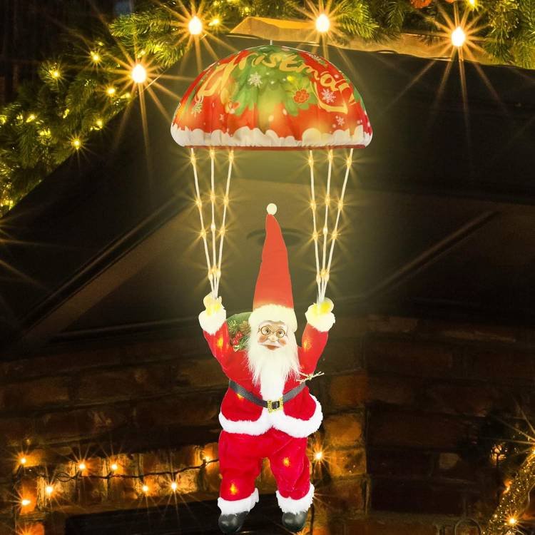 Santa Claus Decor String Lights