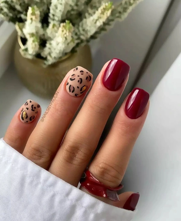 Cute nail for thanksgiving event