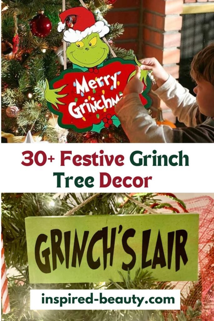 Grinch Christmas Tree Decoration 