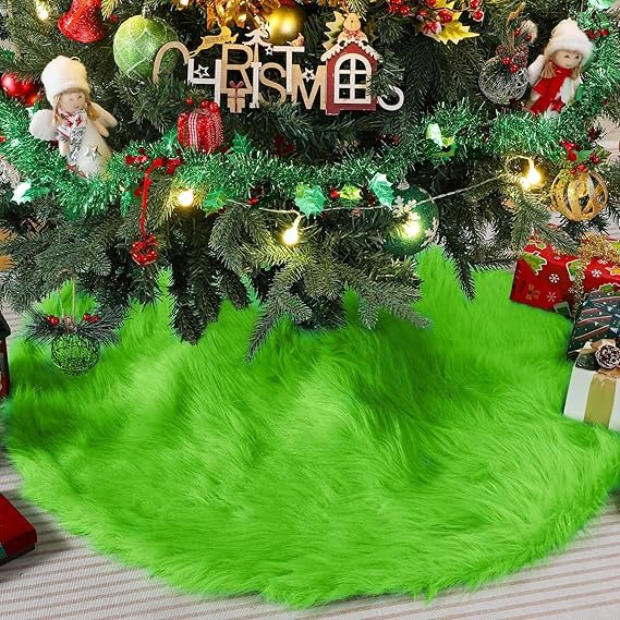 Lime Green Tree Skirts