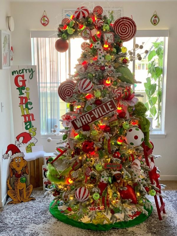 Grinch Christmas Tree Ideas Inspired Beauty