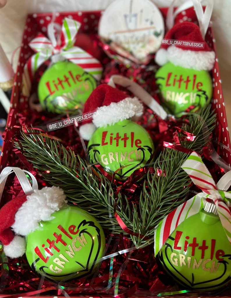 little Grinch ornaments