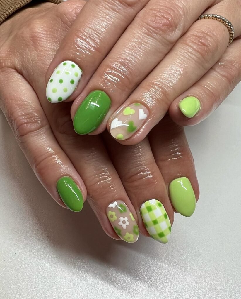 St Patrick's Day Nail Designs