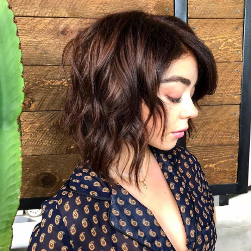 inverted bob Short Shag