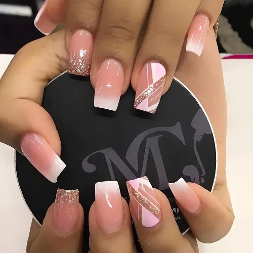 Cute Short French Tip Nails