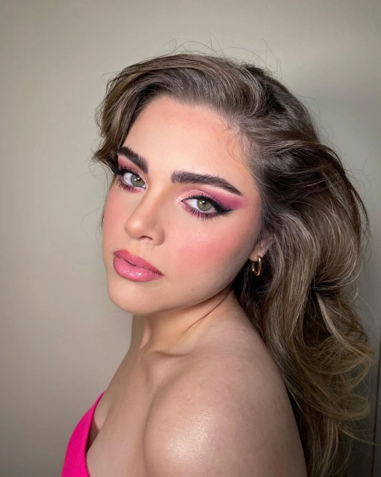 Light Pink Blush Barbie Makeup