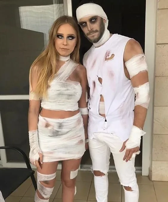 Mummy Halloween Couples Costume Idea