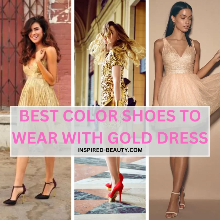 What Color Shoes to Wear with Gold Dress
