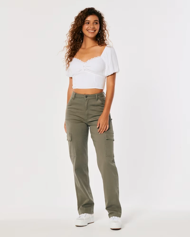 Olive Green Cargo Pants