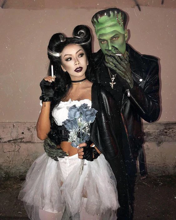 frankenstein couples halloween costume