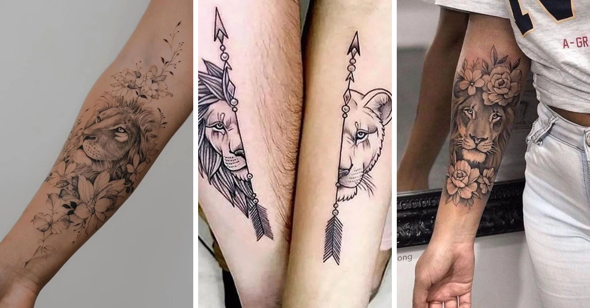 16 Lion Tattoo Forearm Designs For Women - Inspired Beauty